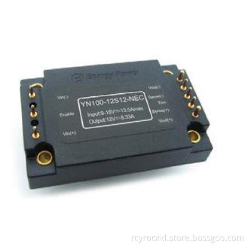 High input voltage dc dc converter 100W Output 12V YN100-12